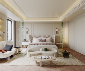 French Style Bedroom-ID:910984044