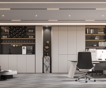 Modern Manager's Office-ID:114388948