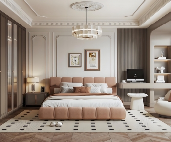 French Style Bedroom-ID:395489933
