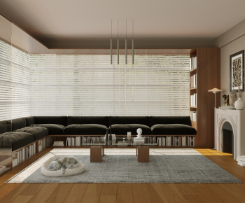Modern A Living Room-ID:118689546