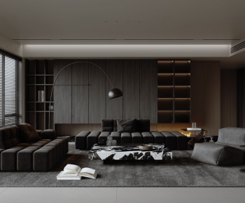 Modern A Living Room-ID:206098086