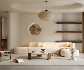 Modern A Living Room-ID:616920959