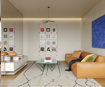 Modern A Living Room-ID:440932999