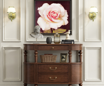 American Style Entrance Cabinet-ID:376755008