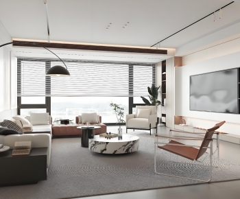 Modern A Living Room-ID:433590422