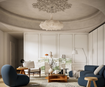 French Style A Living Room-ID:103363047