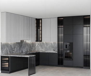 Modern Kitchen Cabinet-ID:215759997