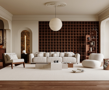 French Style A Living Room-ID:588464029