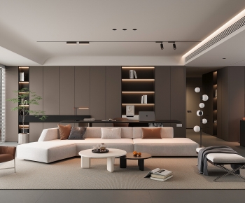 Modern A Living Room-ID:791758061