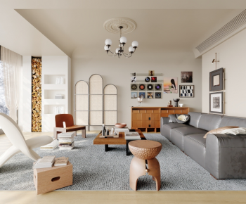 French Style A Living Room-ID:690969949