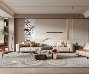 Modern A Living Room-ID:784667974