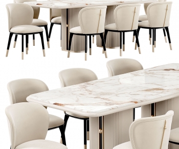 Modern Dining Table And Chairs-ID:731012115
