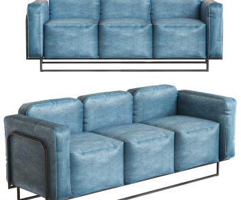 Modern Three-seat Sofa-ID:899326099