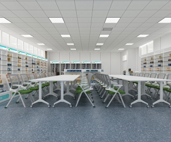 Modern School Classrooms-ID:592879064