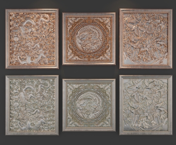 Chinese Style Wall Decoration-ID:698625092