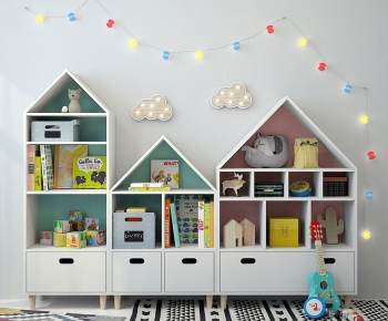 Modern Decorative Cabinet-ID:340835093