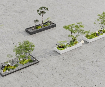 New Chinese Style Plant Landscaping-ID:310580713