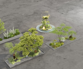 Modern Plant Landscaping-ID:661956072