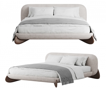 Modern Double Bed-ID:976886034