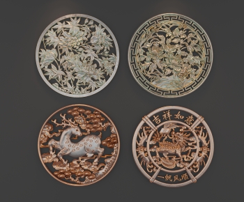 Chinese Style Wall Decoration-ID:352155926