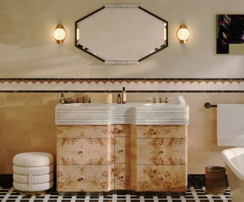 Modern Bathroom Cabinet-ID:119682079