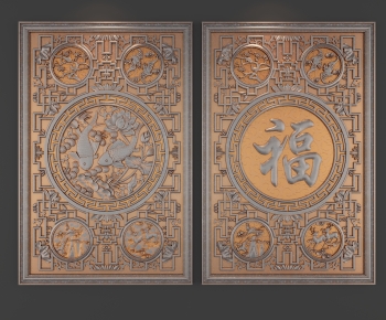 Chinese Style Wall Decoration-ID:733946088