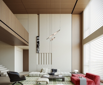 Modern A Living Room-ID:339939123