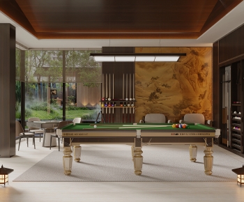 New Chinese Style Billiards Room-ID:305969008