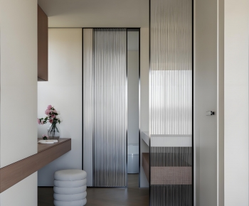 Modern Clothes Storage Area-ID:380832915