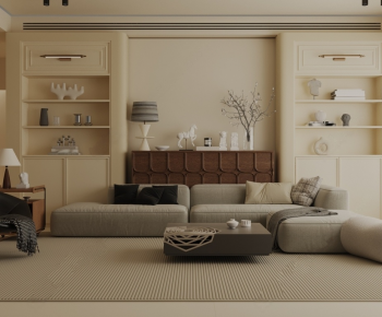 Modern A Living Room-ID:239741099