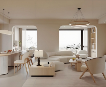 Modern A Living Room-ID:835619934