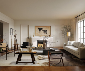 Modern A Living Room-ID:113471039