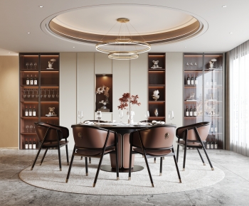 New Chinese Style Dining Room-ID:688059377