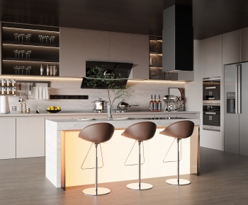 Modern Open Kitchen-ID:227283953