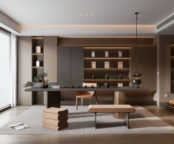 New Chinese Style Tea House-ID:981379991