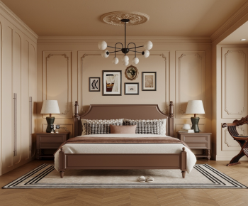 French Style Bedroom-ID:581719924