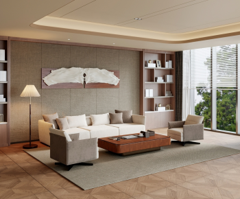 Modern A Living Room-ID:815615897