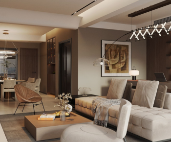 Modern A Living Room-ID:553312068