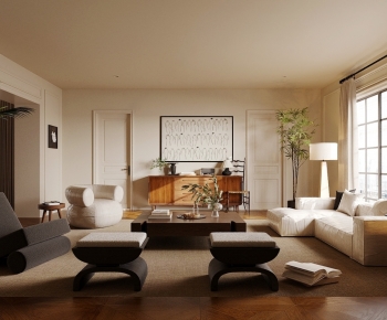 Modern A Living Room-ID:206475977