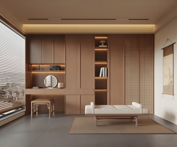 New Chinese Style Clothes Storage Area-ID:861972093