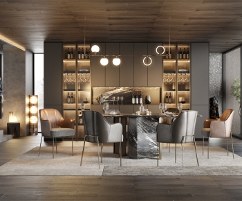 Modern Dining Room-ID:206654072