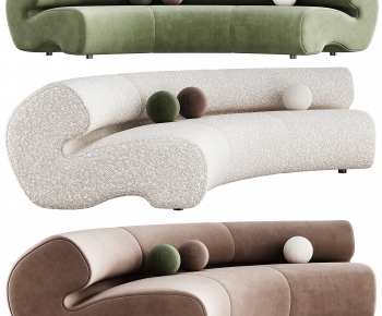 Modern Curved Sofa-ID:943800932