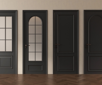 French Style Single Door-ID:928117042