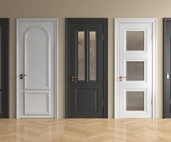 French Style Single Door-ID:439255003