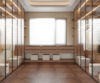 Modern Clothes Storage Area-ID:835683111