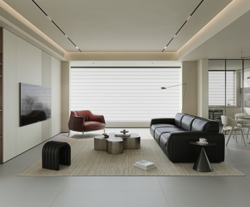 Modern A Living Room-ID:341498998