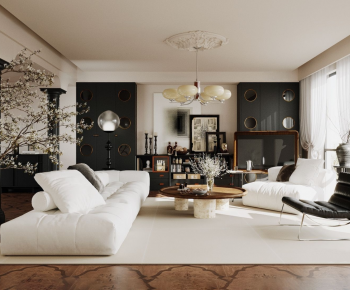 French Style A Living Room-ID:177583935