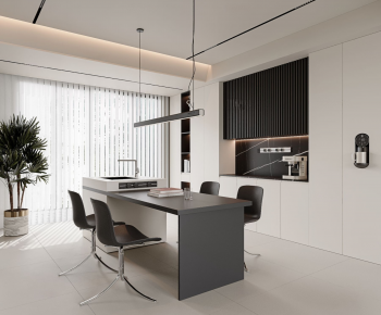 Modern Dining Room-ID:616749055