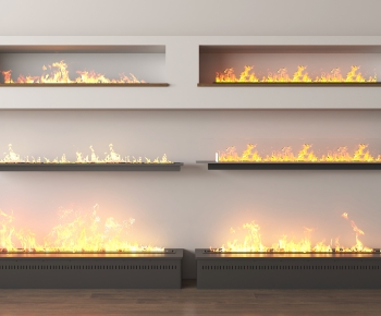 Modern Electronic Fireplace-ID:746620897