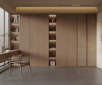 New Chinese Style Clothes Storage Area-ID:727010974